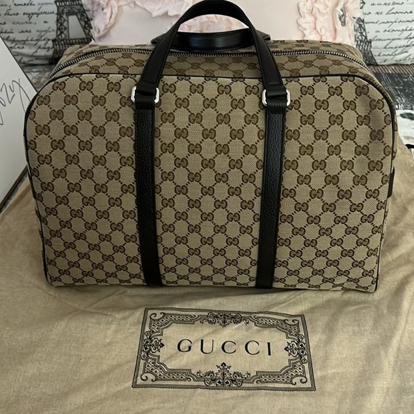 Gucci Unisex Classic Luggage Original GG
NWT
Canvas Carry On Duffle Travel​ - Picture 6 of 10